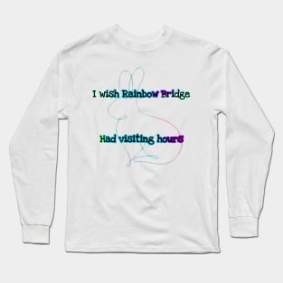 Rainbow Bridge Bunny Long Sleeve T-Shirt